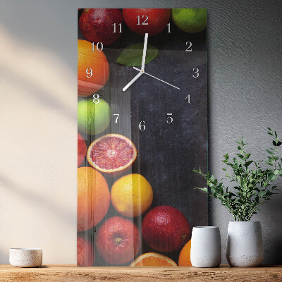 Rechthoekige glas klok verticaal Citrusplant