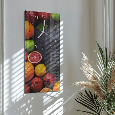 Rechthoekige glas klok verticaal Citrusplant
