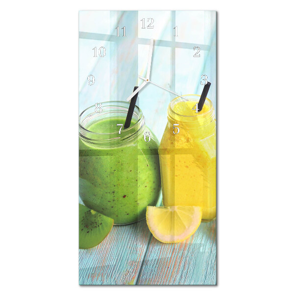 Decoratieve glazen klok verticaal Cocktails