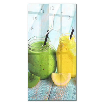 Decoratieve glazen klok verticaal Cocktails