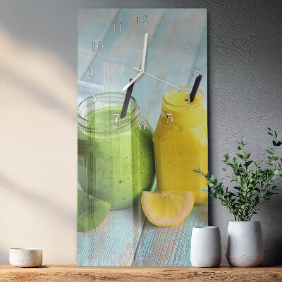 Decoratieve glazen klok verticaal Cocktails