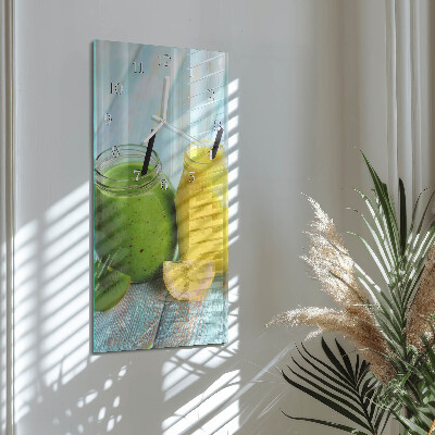 Decoratieve glazen klok verticaal Cocktails