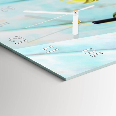 Decoratieve glazen klok verticaal Cocktails