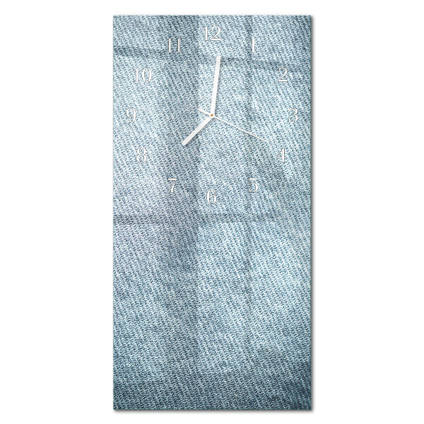 Decoratieve glazen klok verticaal Plastic