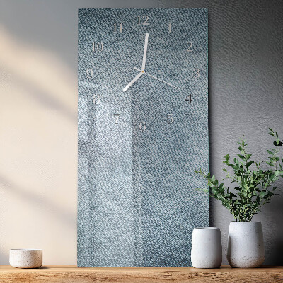 Decoratieve glazen klok verticaal Plastic