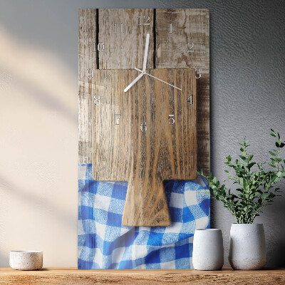 Glazen klok verticaal Snijplanken
