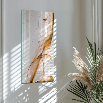 Rechthoekige glas klok verticaal Patroon
