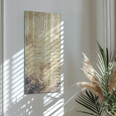 Decoratieve glazen klok verticaal Plastic