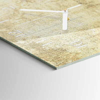 Decoratieve glazen klok verticaal Plastic