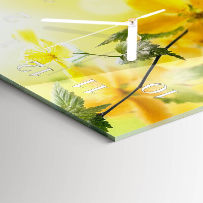 Rechthoekige glazen klok horizontaal Snijbloemen