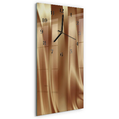 Decoratieve glazen klok verticaal Flueel