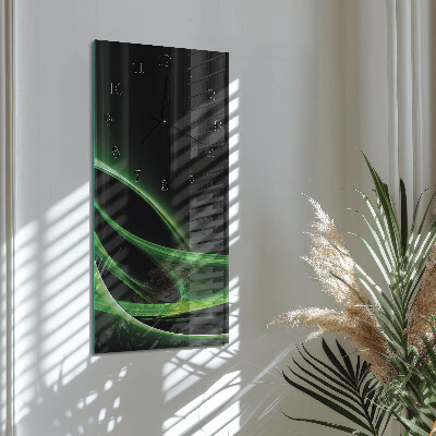 Rechthoekige glas klok verticaal Abstractie
