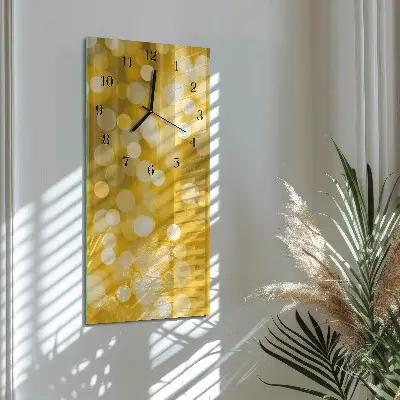 Rechthoekige glas klok verticaal Districten