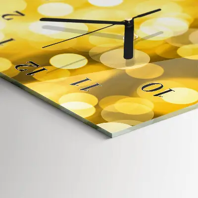 Rechthoekige glas klok verticaal Districten