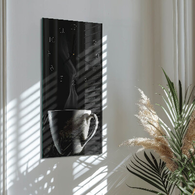 Rechthoekige glas klok verticaal Mok