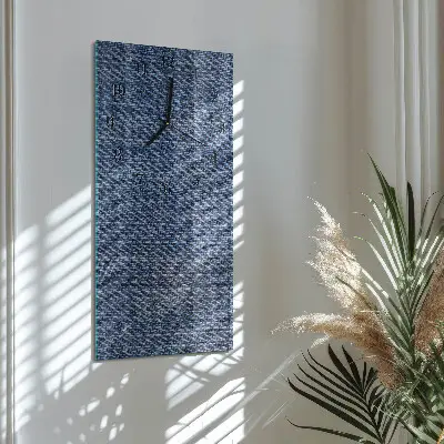 Rechthoekige glas klok verticaal Plastic