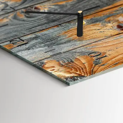 Rechthoekige glas klok verticaal Bord