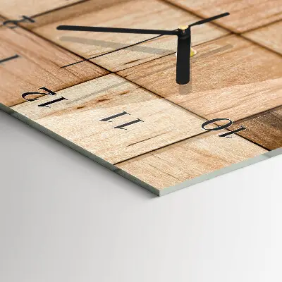 Decoratieve glazen klok verticaal Speelblokken