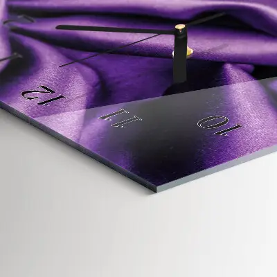 Rechthoekige glas klok verticaal Flueel
