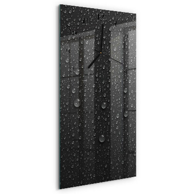 Decoratieve glazen klok verticaal Druppel