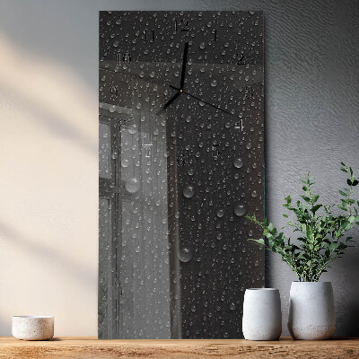 Decoratieve glazen klok verticaal Druppel
