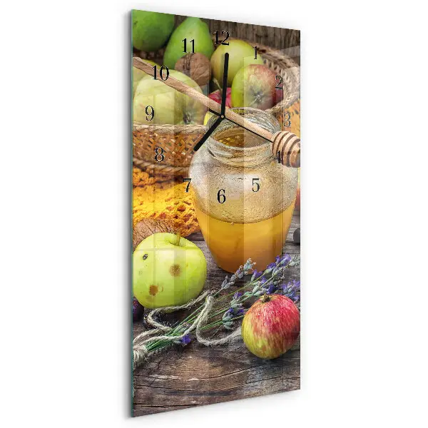 Rechthoekige glas klok verticaal Herfsttafel