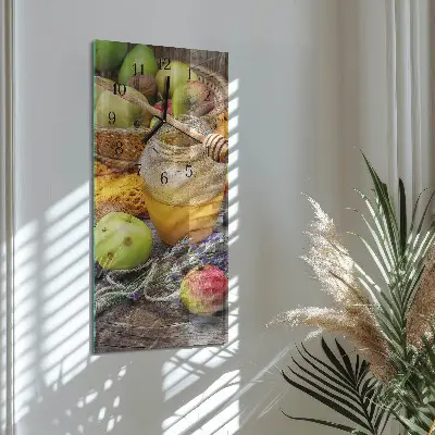 Rechthoekige glas klok verticaal Herfsttafel