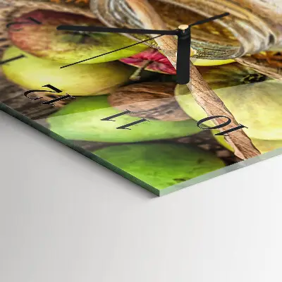 Rechthoekige glas klok verticaal Herfsttafel