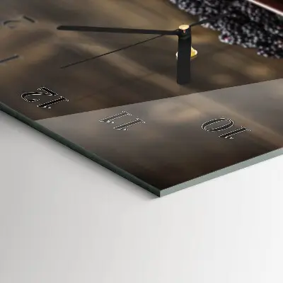 Rechthoekige glas klok verticaal Bramen