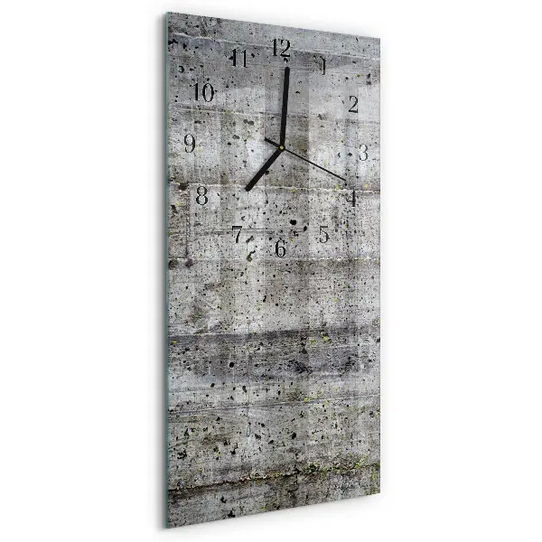Decoratieve glazen klok verticaal Vloer
