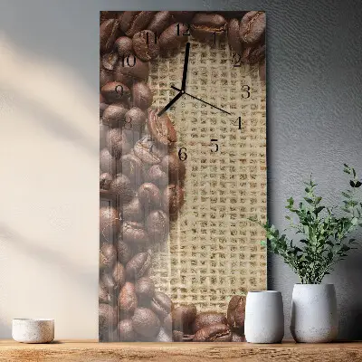 Rechthoekige glas klok verticaal Poef tas
