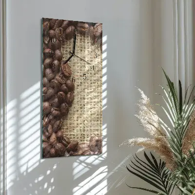 Rechthoekige glas klok verticaal Poef tas