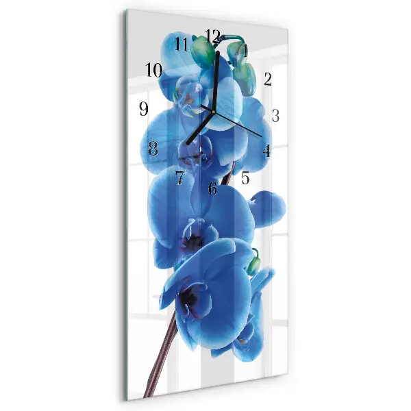 Rechthoekige glas klok verticaal Orchidee