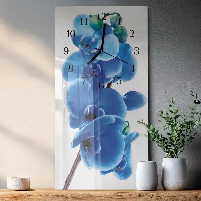 Rechthoekige glas klok verticaal Orchidee
