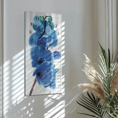 Rechthoekige glas klok verticaal Orchidee