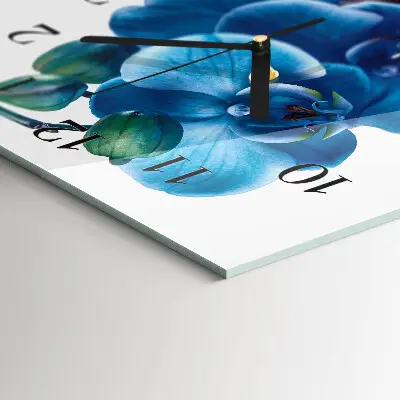 Rechthoekige glas klok verticaal Orchidee