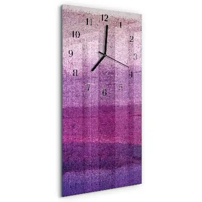 Glazen klok verticaal Canvas