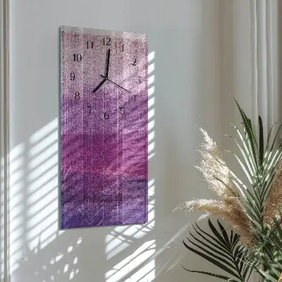Glazen klok verticaal Canvas