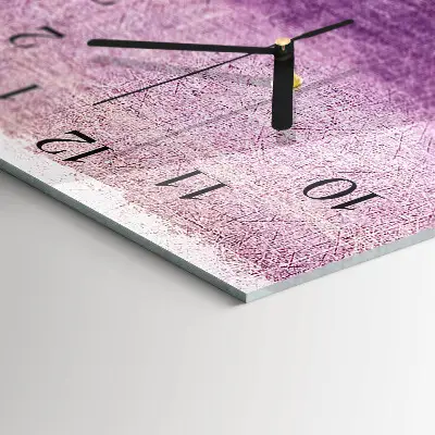 Glazen klok verticaal Canvas