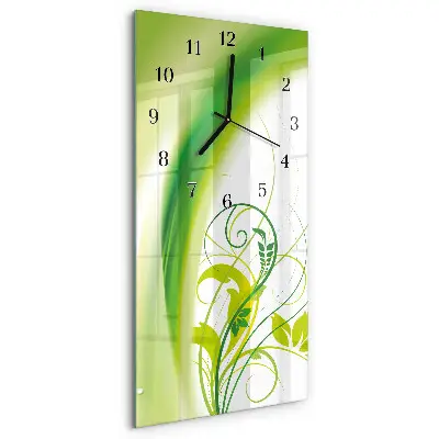 Glazen klok verticaal Plantenmodel