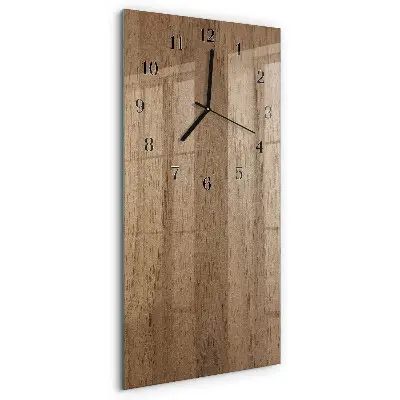 Rechthoekige glas klok verticaal Tafel