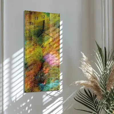 Decoratieve glazen klok verticaal Chaos