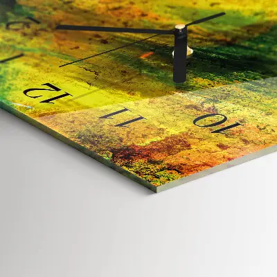Decoratieve glazen klok verticaal Chaos