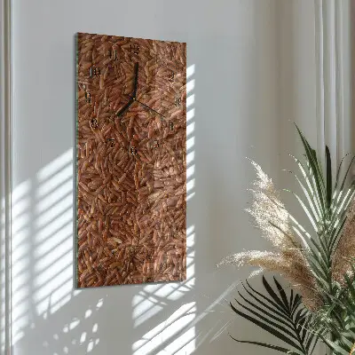 Decoratieve glazen klok verticaal Rijst