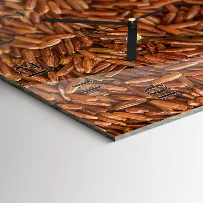 Decoratieve glazen klok verticaal Rijst