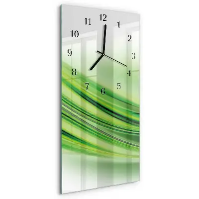Glazen klok verticaal Abstracte kunst