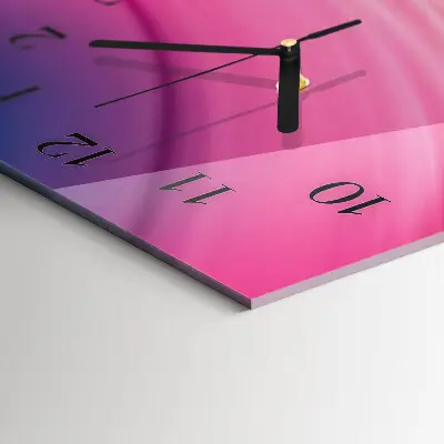 Glazen klok verticaal Abstracte lijnen