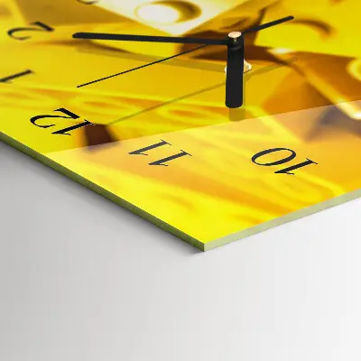 Decoratieve glazen klok verticaal Bouwset