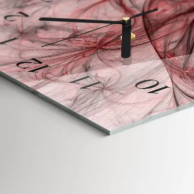 Glazen klok verticaal Abstractie