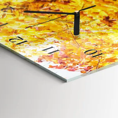 Rechthoekige glas klok verticaal Boom